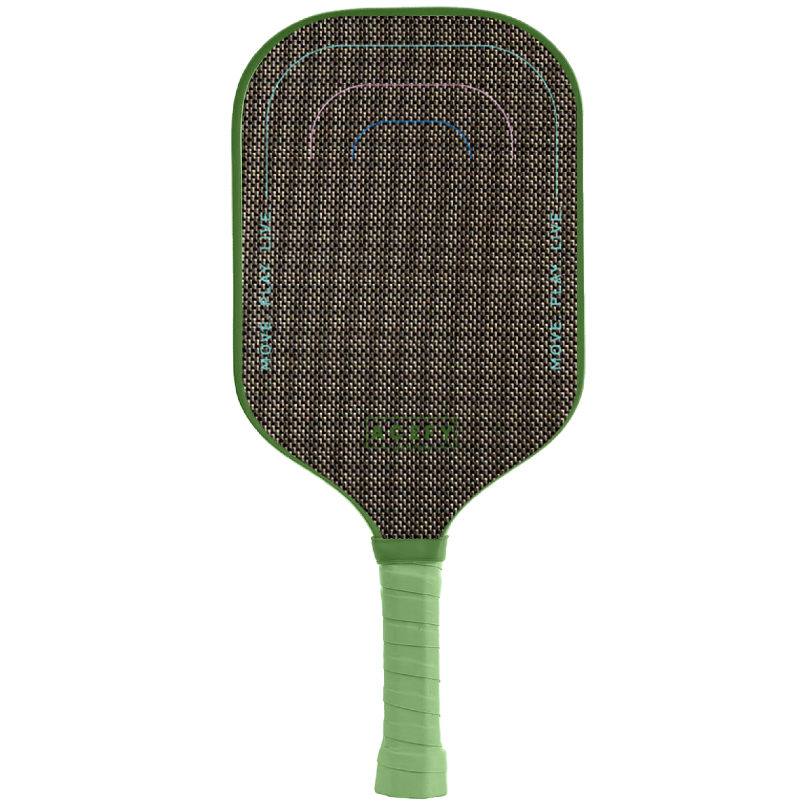 acefy-pickleball-paddle-gold-titanium-forest-green-accent-2